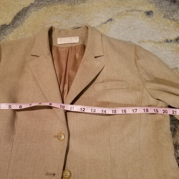 Pendleton Camel/Tan Wool Blazer - Picture 6 of 6